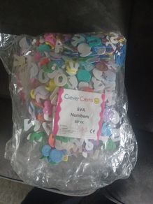 Letter and Numbers stickers