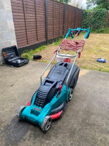 Bosch electric lawnmower