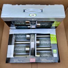 2x 4 pack solar lights