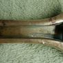 Antique Art Nouveau Door Knocker Slim Style Brass Door Hardware Image 2