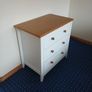 Chest of drawers with solid oak top Image 2