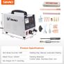 220v Vehicle Panel Spot Welder Dent Puller Kit Hand-Held Spotter Welding Car Body Bumper Repairing Tool for Sheet Metal Image 8