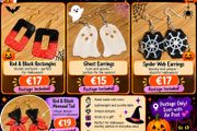 Handmade Halloween Resin Earrings