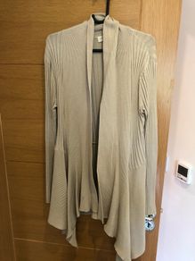 Waterfall cardigan cream