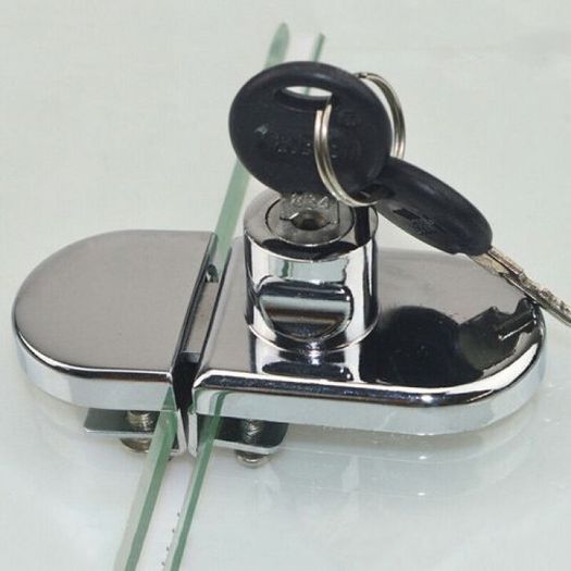 3741 Glass Door Lock Keyed Drawer Cabinet Display