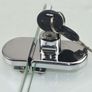 3741 Glass Door Lock Keyed Drawer Cabinet Display Image 4