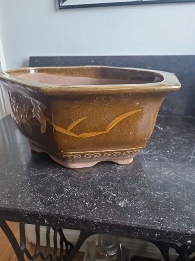 vintage bonsai planter