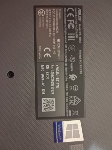 Asus X509ja/i5-1035g1/8gb