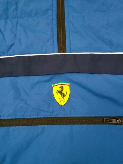 Puma Ferrari Half Zip Racing Jacket Mens Large
