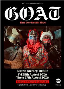 Tickets Goat - Button Factory Thursday Night x3