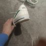 white Nike trainers size 5.5 Image 3