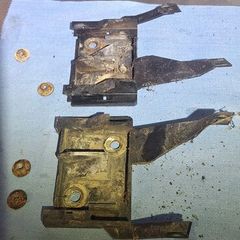 BMW e30 rear bumper side mounts