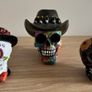 SKULLS - Decorative set of 3 inspired by Dia de los Muertos) Image 2