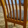 Set of 4 Wooden Dining Chairs. Image 3