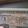 1976 Ulster Bank UNC 1 Pound. Nice Number A4066599 Image 4