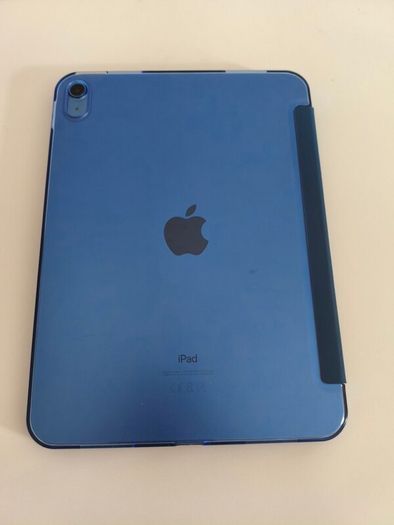iPad 10th Gen (A2696) 64GB Blue, Pristine Condition + Original Box & Case