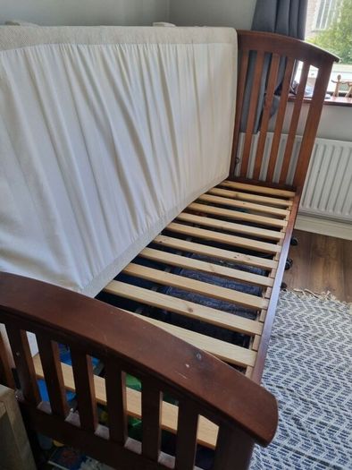 Solid Wood Single Bed
