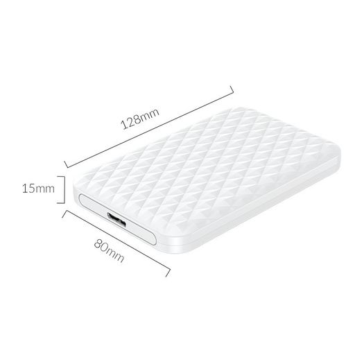 ORICO USB 3.0 (UASP) 5Gbps to SATA 2.5" HDD/SSD Enclosure with Auto Sleep Mode (Brand New/Warranty)