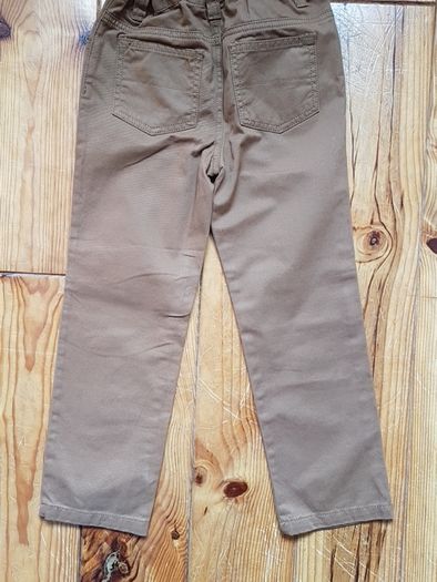 BNWT Age 6-7 Beige Brown Trousers