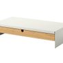 Ikea ELLOVEN monitor stand with drawer (White) Image 3