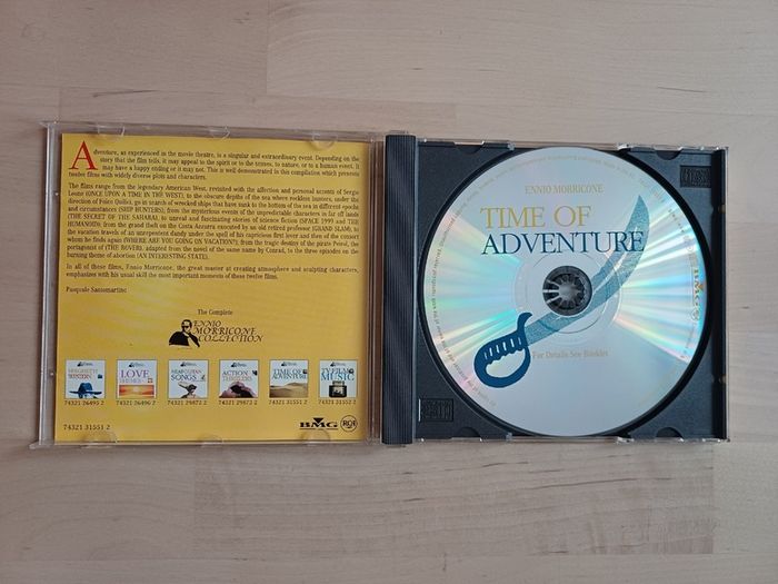 Ennio Morricone Time of Adventure CD Soundtrack 1995