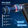 Muscle Massage Gun,TYIAUS Massage Gun Deep Tissue,30 Speeds Powerful Percussion Massager,Portable Muscle Gun,6 Massage Heads,LCD Touch Screen, Handheld Body Massager for Muscle Pain Relief,Relax (FREE POSTAGE) Image 4