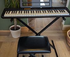 casiotone keyboard piano
