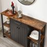 Sideboard, Kitchen Cabinet with Drawer, Side Cabinet with Doors, Multi-Purpose Cabinet, Metal Frame, Cabinet for Living Room, Dining Room, Image 4