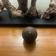 Antique British Cannonball
