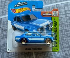 hot wheels Ford escort RS1600