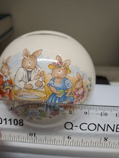 Royal Doulton Bunnykins Christening Money Box