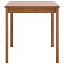 9 Piece Dining Set Pinewood Honey Brown Image 3