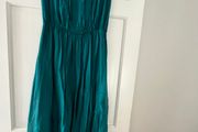 Silk Mix Maxi Dress