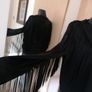 Women's Jacket NWOT SIZE 14 Faux Black Suede Image 6