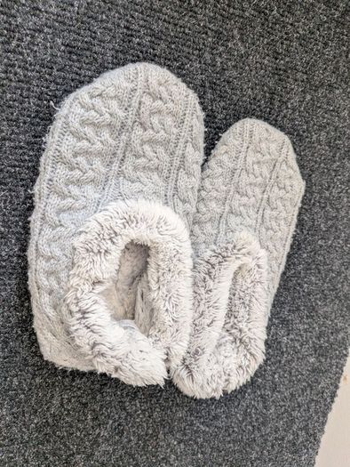 Warm slippers