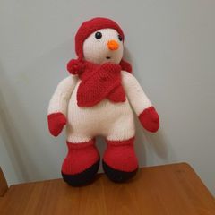 Hand Knitted Penguin