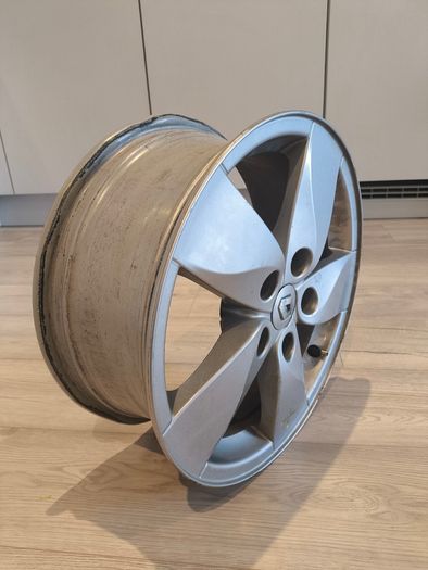Genuine 16 inches Renault Fluence Alloy Wheel (6.5J x 16 ET47) - single wheel - Used - As-Is
