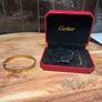 gold love bangle bracelet Image 3