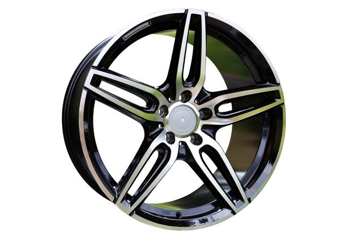 18" E Type black Alloy Wheels Audi Seat Skoda Mercedes VW 5x112