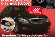 Apple CarPlay Box Upgrade for Mercedes Benz W221 S | Installation in Dublin