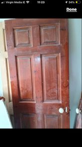 Teak Door (s) Heavy Old