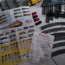Train Set  vintage Luma set locos track trucks and car etc Image 9