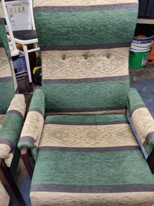 retro armchairs