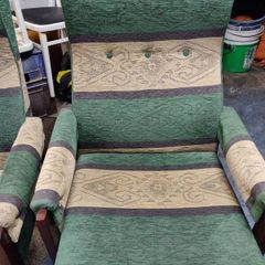 retro armchairs