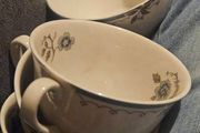 4 Place Settings Royal Doulton China  Teaset