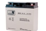 MWPower MWS 18-12 AGM battery, 12 V, 18 Ah