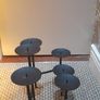 Wrought iron Metal Pillar Candle Holder and Wine Rack Image 7