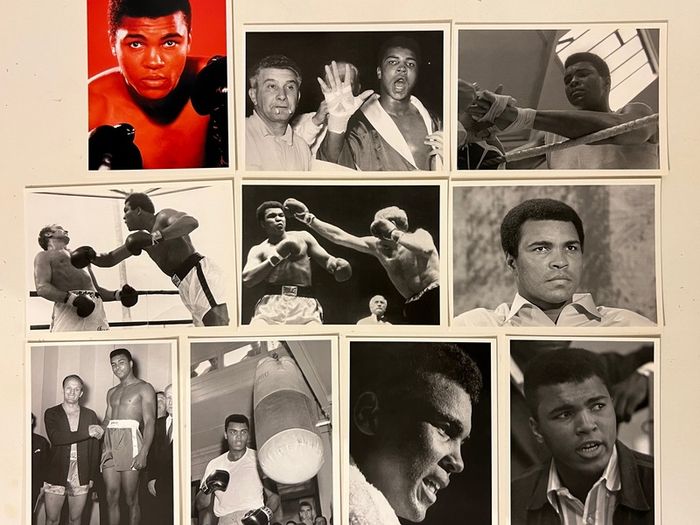 Muhammad Ali 10 postcards by Robert Frederick