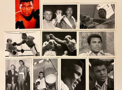 Muhammad Ali 10 postcards by Robert Frederick