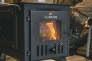 Robens Hunter Bell Tent Stove - Flame View